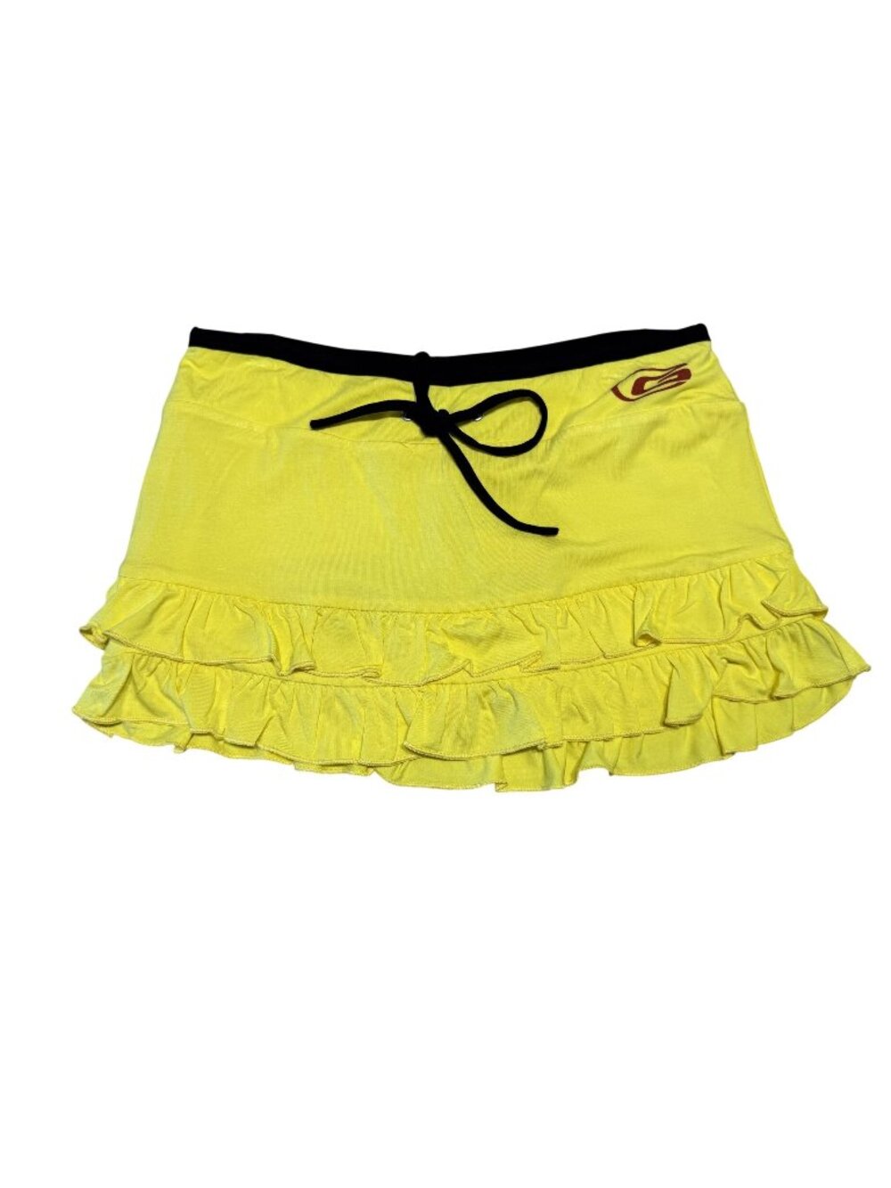 NWT I.AM.GIA Michelle Yellow Skort Mini Skirt Women's Size XX-Small XXS